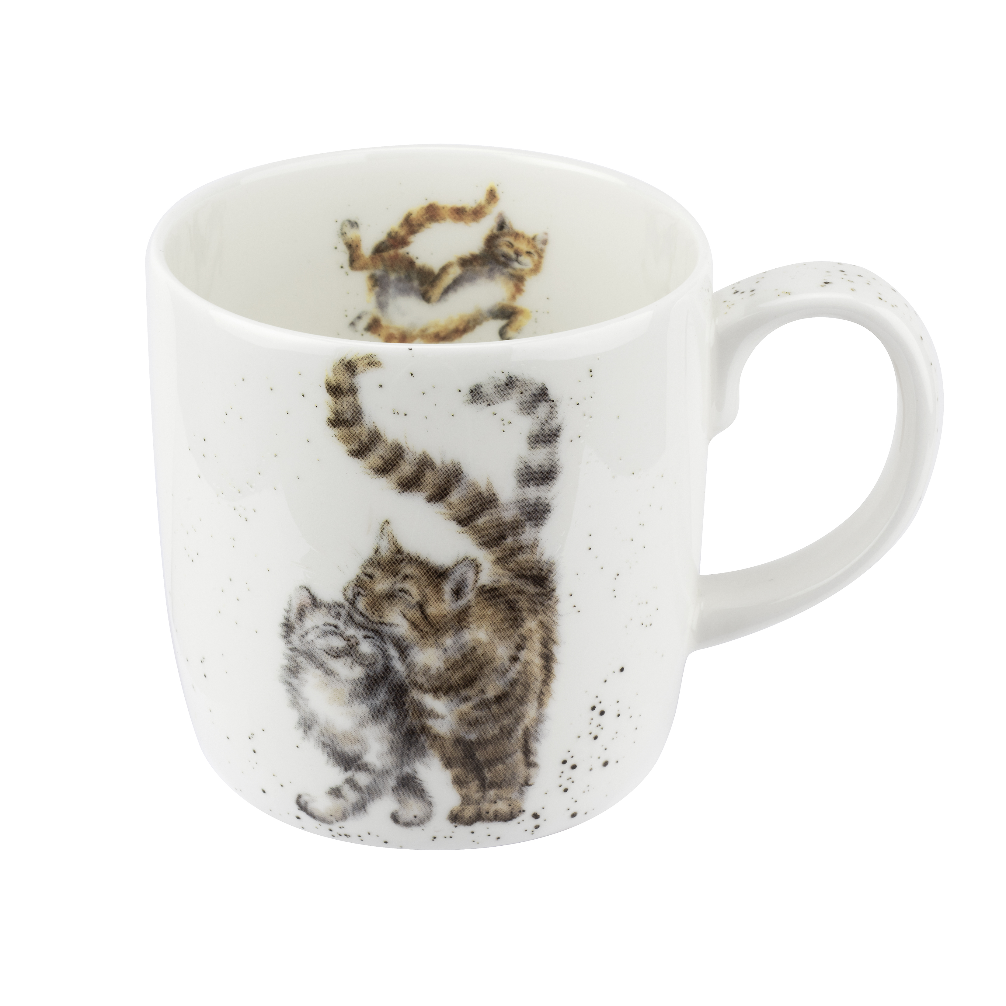 Royal Worcester Wrendale Designs Mug 14 Ounce Feline Fine (Cat ...